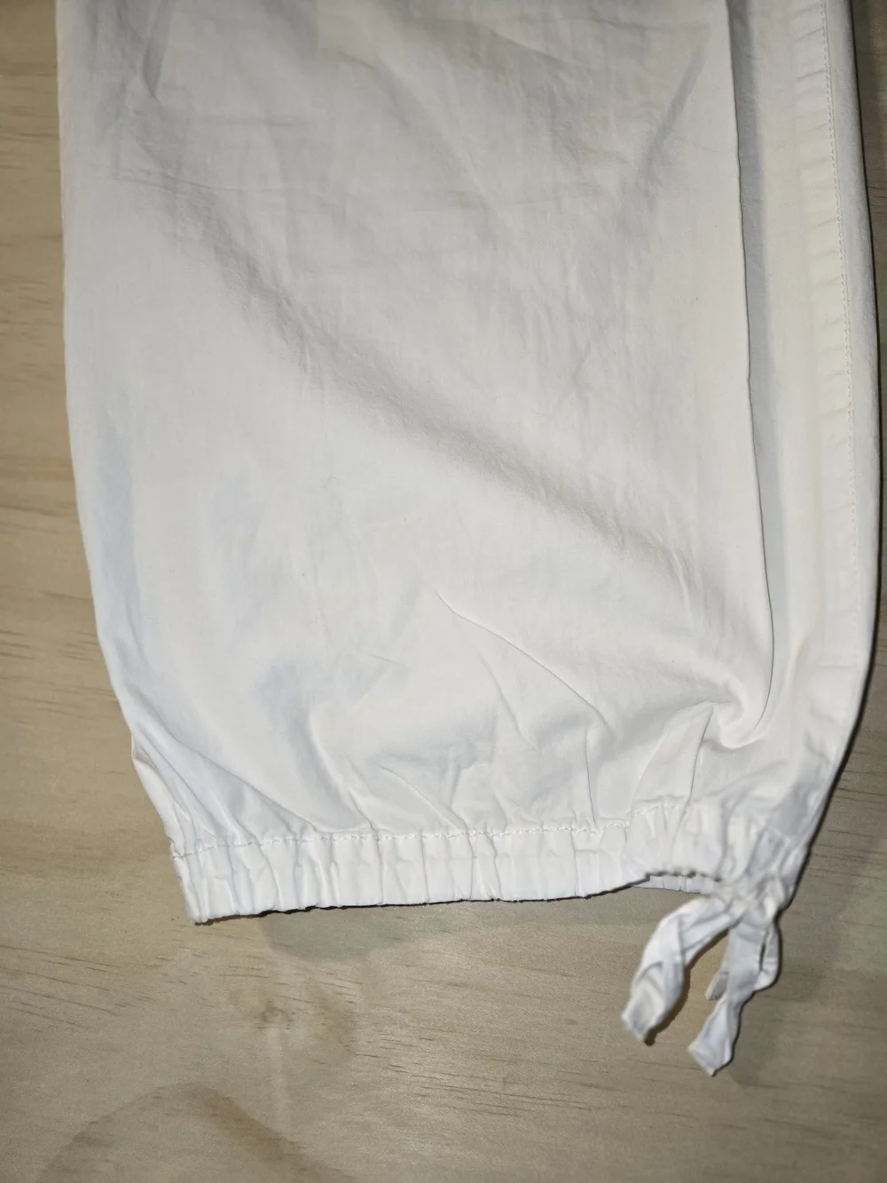 Polo Jeans Co Ralph Lauren White Utility Gorpcore Paratrooper Pants Size Large